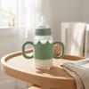 Food-Grade Silicone Bottle Handle Sleeve Toddler Grip Cover for Dr. Brown’s 8 oz/4 oz Baby Feeding