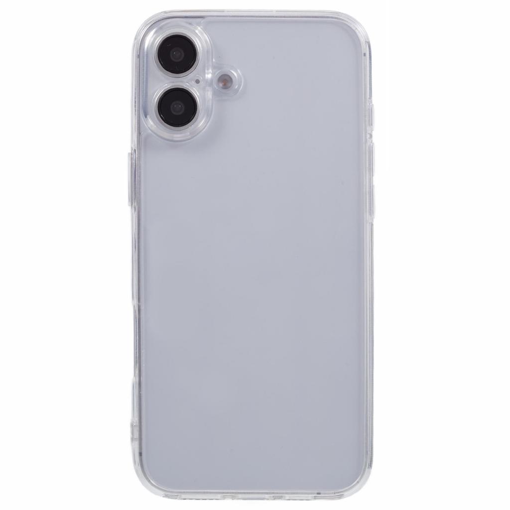 Bulk Purchasing For iPhone 16 Plus Clear Phone Case 1.5mm Shockproof TPU + Acrylic Back Cover