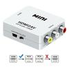 HDTV в AV RCA Адаптер HD Конвертер Мини-бокс RCA AV CVSB LR Видео Композитный AV Масштабатор Конвертер для ПК HDTV Проектора