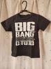 [Б/У] Футболка BIG BANG, черная, детская одежда, от 100 см