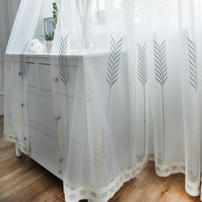 Французские роскошные бархатные тканевые шторы для спальни, тюль с цветочной вышивкой для гостиной, балдахин для виллы, украшение дома на заказ