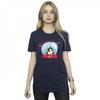 Elf Womens/Ladies Christmas Snowglobe Cotton Boyfriend T-Shirt