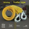 Automotive Nylon Tow Rope - Strong Self-Driving Emergency Outdoor Rescue Tool