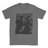 Футболка в винтажном стиле карандашного рисунка The Smiths для мужчин женщин Музыкальная Повседневная Хлопковая Футболка Футболка с коротким рукавом Печать Одежда