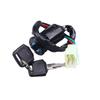 2 Wires/4 Wires Ignition Switch with 2 Keys On-Off Lock For Electrical Scooter ATV Motorcycle Motorbike ATV Quad Dirt Bike Parts