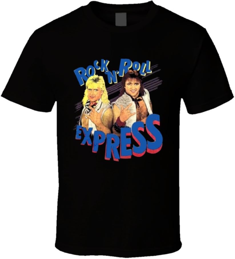 Rock 'n' Roll Express Retro Wrestling Graphic T-shirt