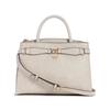 Arlena Girlfriend Satchel Taupe Handbag