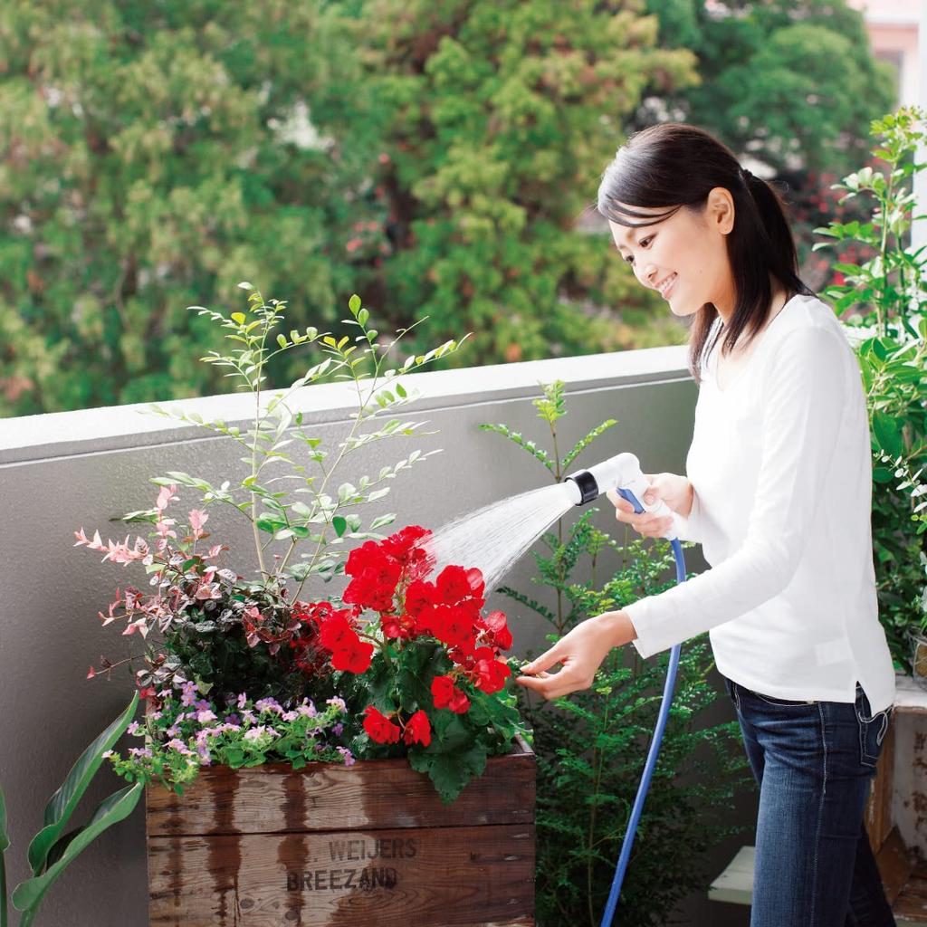 Takagi Hose Hose Reel Aurora NANO 10m Lightweight Neat Storage RM110FJ Blue