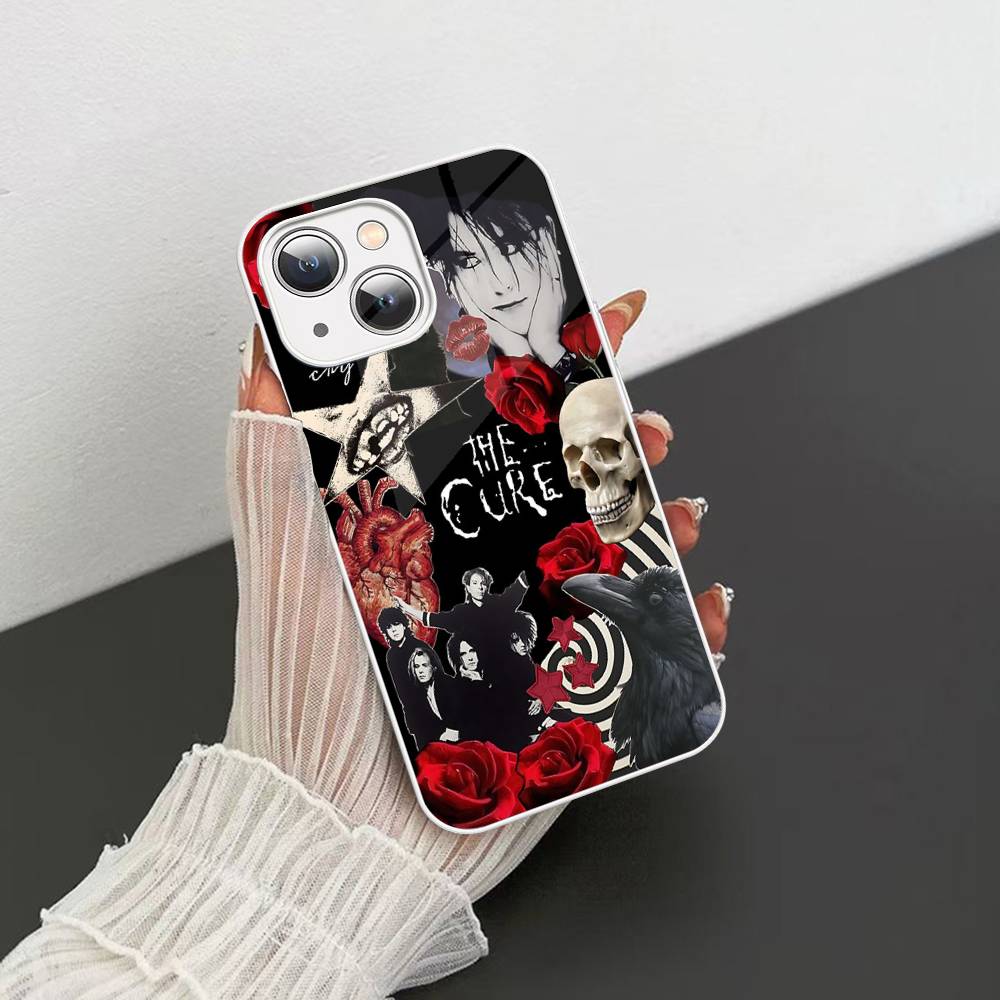 Rock Band THE C-CURE Музыка для iPhone 14 13 12 Mini 11 Pro XS Max X XR 14 Plus Защитное стекло