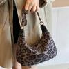Niche Light Luxury Leopard Print Bag New Women's Bag Casual Versatile Messenger Bag Fashion Shoulder Women's Armpit Bag