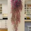 Golden Bell Willow Artificial Trailing Flower Vine for Indoor Wall Decoration