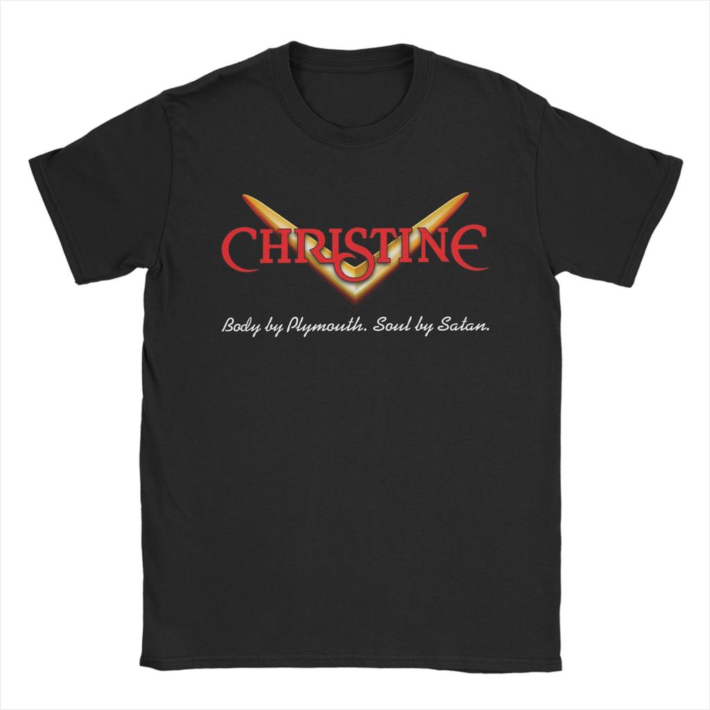 John Carpenter Christine Horror Movie Apparel Men Women T Shirts Cotton Tee Graphic Printing T-shirt Clothing