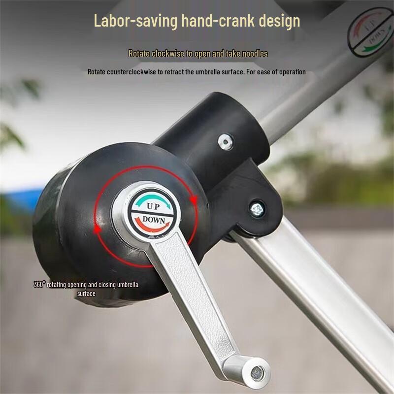 Heavy-Duty Outdoor Cantilever Patio Umbrella