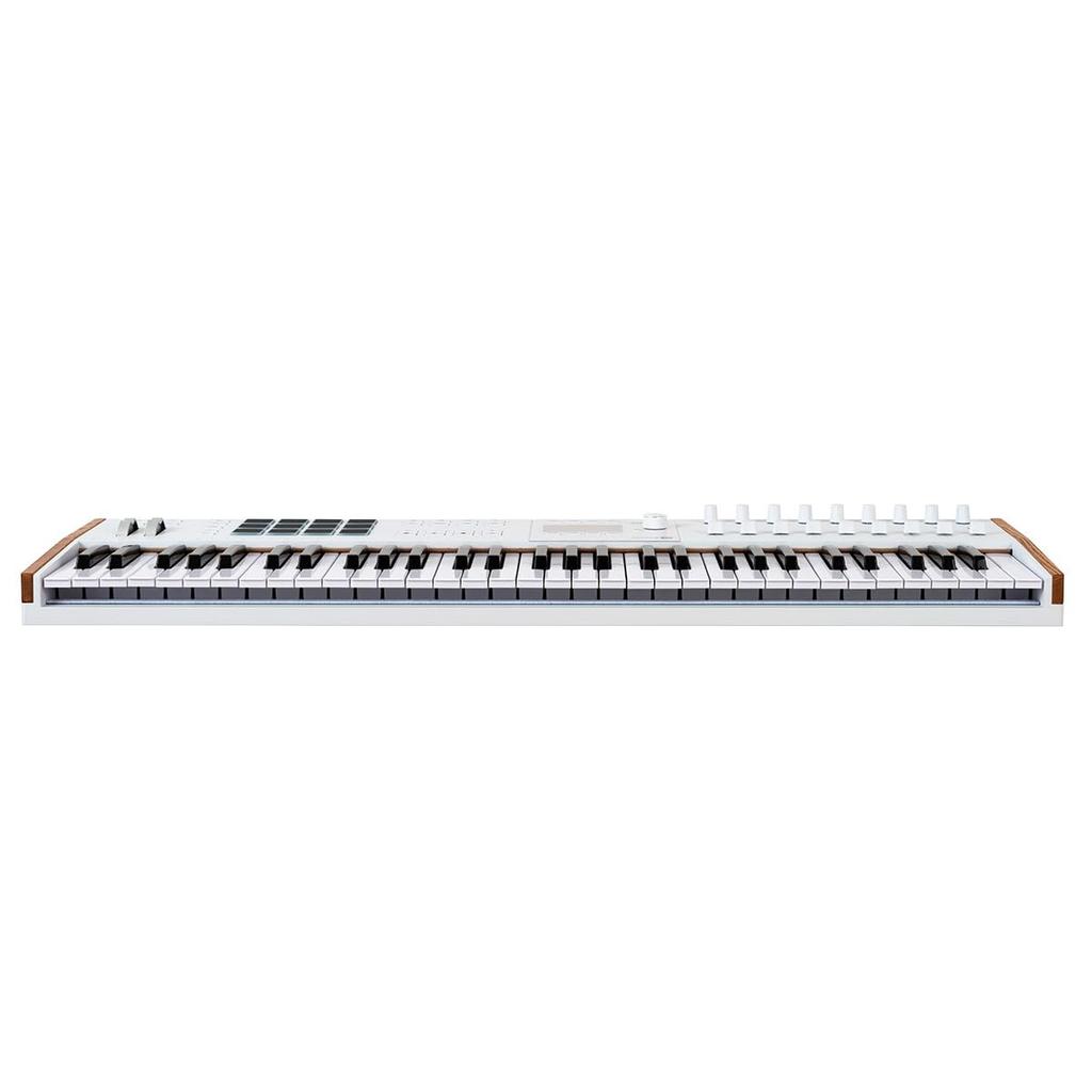 Arturia Keyboard Controller KeyLab Mk3 61 Aftertouch Color Display White Keys/velocity & Compatible/pad Function/full