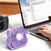 3 Speed Electronic Fan 360° Rotating Small Standing Fans Student Fan Desk Fan  School