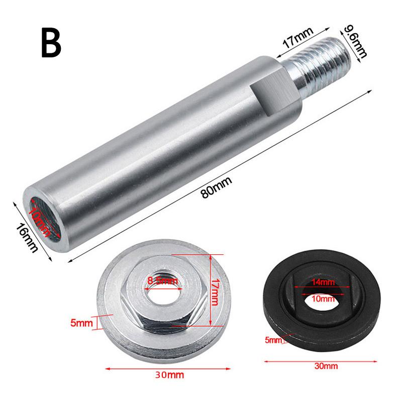 Шатун-удлинитель шлифовальной машины Вал переходника с резьбой M10 для угловых шлифовальных машин 100