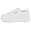 Mayze Stack Leather Triple White Women Sneakers 384412-01