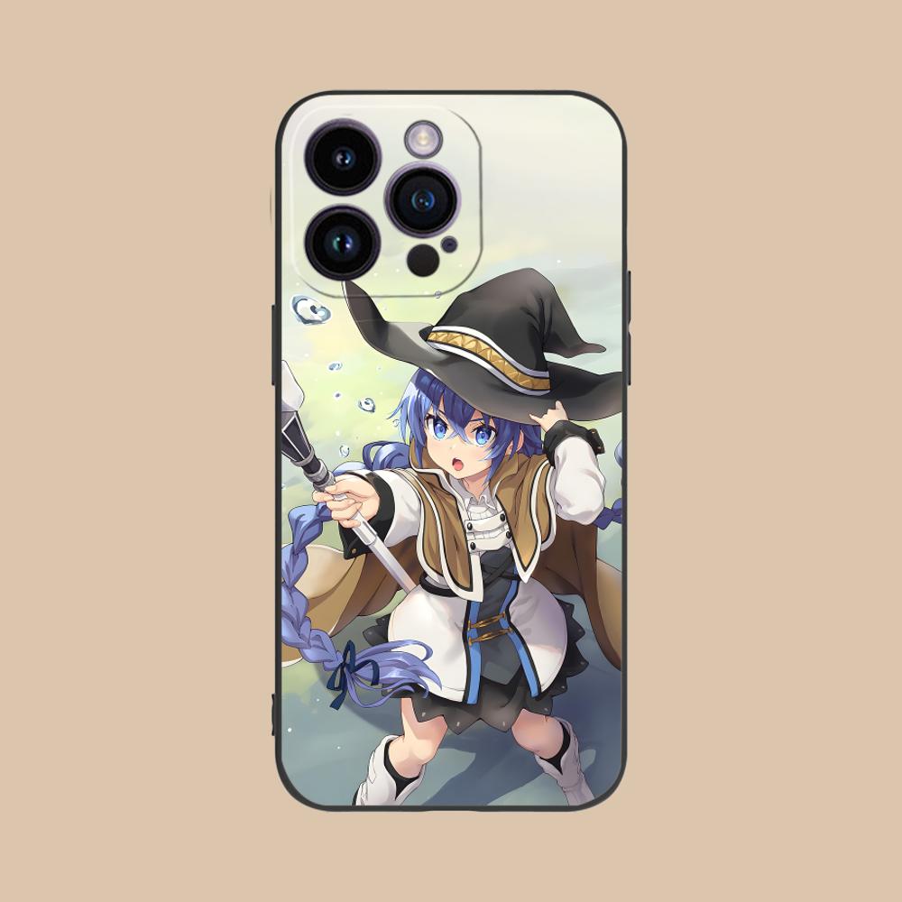Чехол для мобильного телефона Mushoku Tensei Roxy для iPhone 17 16 15 14 13 12 11 X XR XS 8 7 Air Pro Max Plus Mini Цветной чехол Красивый