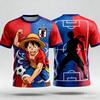 Летняя Специальная Версия Футбольной Майки Луффи - Японское Аниме "One Piece" Быстросохнущая и Дышащая Мужская Спортивная Футболка