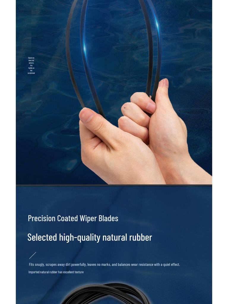 Frameless Wiper Blade for Landwind Models: X7, X6, X5, X8, X9, X2, Xiaoyao, Rongyao