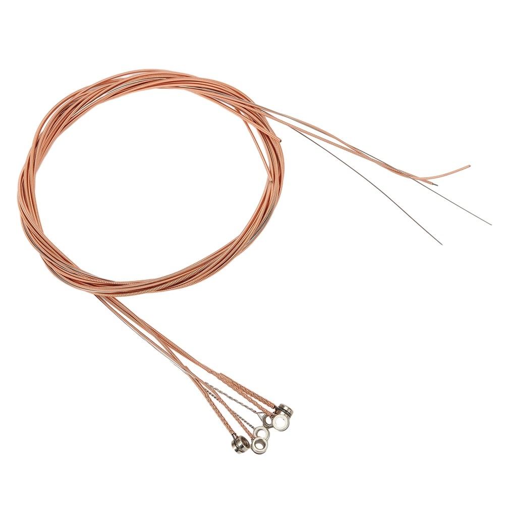 Бронзовые или Медные Струны для Акустической Гитары для Яркого и Теплого Тона