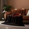 Avalanche Logo on Wooden Background print blanket soft and cozy perfect for the living room bed sofa or a nap,gift