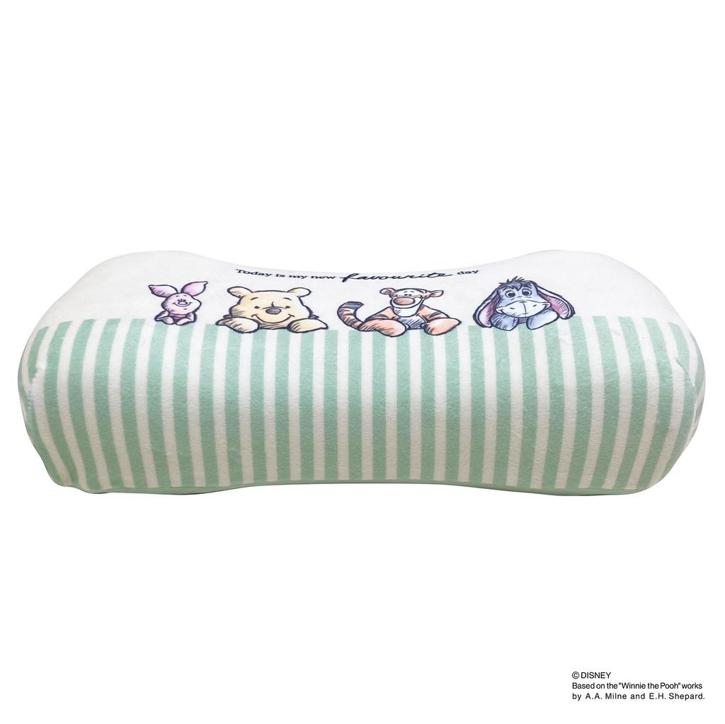 MORIPiLO Morishita подушка с эффектом памяти Винни-Пух 15x30 см поддержка талии поддержка спины мягкая игрушка подушка товары с персонажами Disney зеленый 4621179