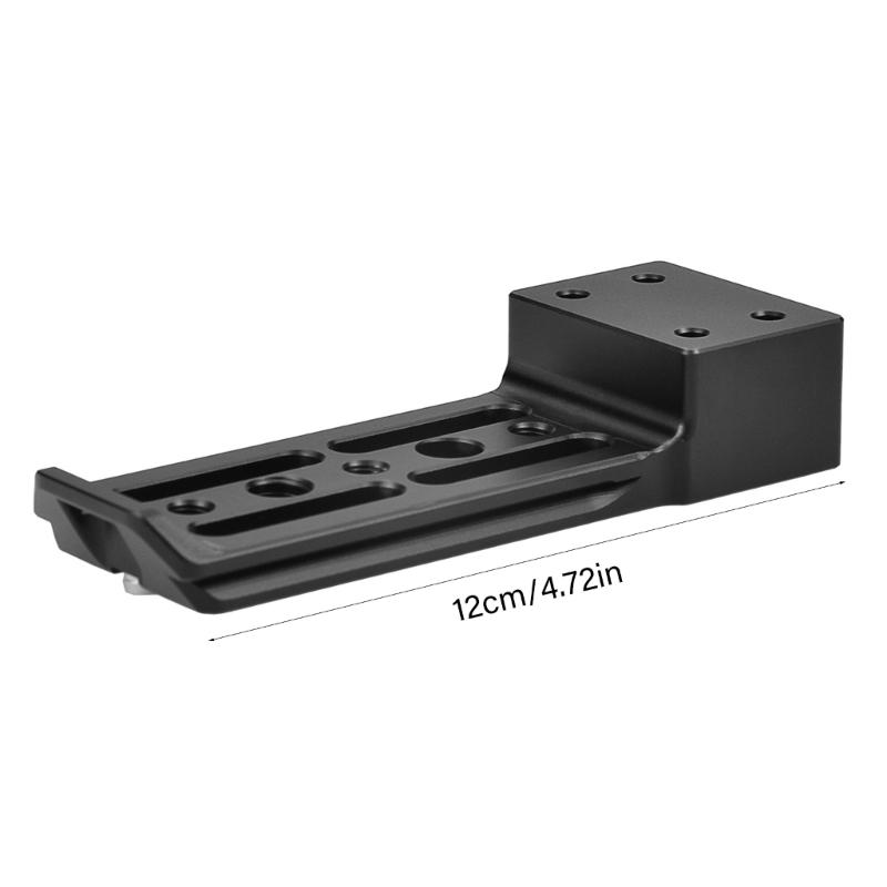 Aluminum Lens Base Plate Compatible Arca 38mm Interface Extended 12CM Platform For 150-600mm