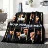 Magicians Action Flannel Blanket Super Soft Warm Cozy Blanket For Sofa Bed Office Travel Allseason Home Decor Gift