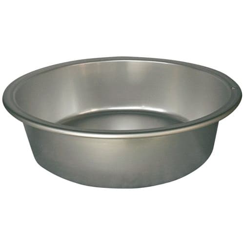 Anodized Aluminum Basin, Flat Bottom (Standard Type), 48cm