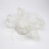 Feather Mesh Top Hat Headband Easy To Wear Style Headgear Daily Party Matching Lady Hair Accessories