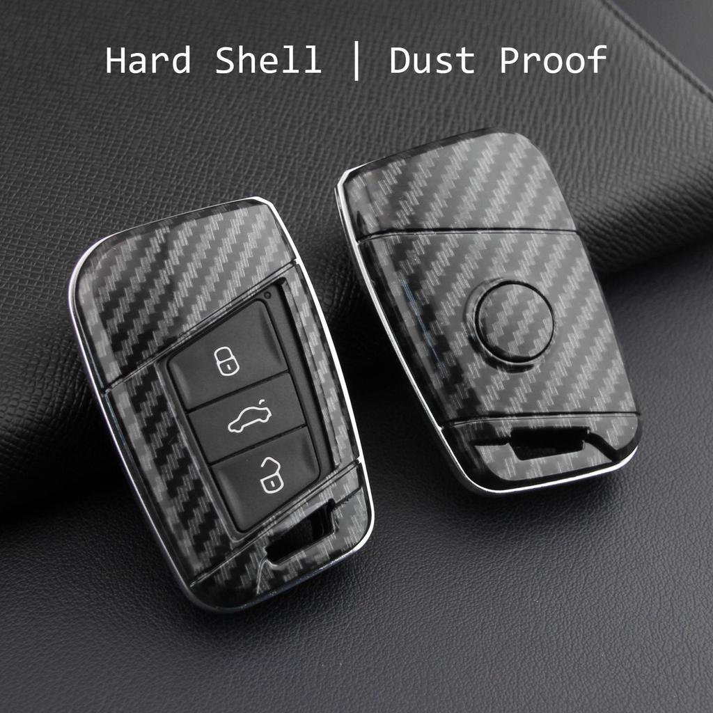 Volkswagen Magotan B8 Tiguan L Carbon Fiber Key Shell Protective Cover