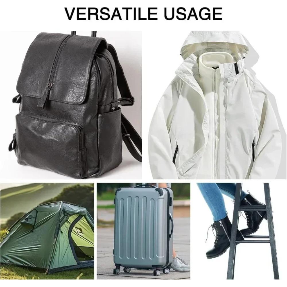 Универсальный комплект для ремонта молнии, быстрая мгновенная съемная головка молнии, сменный слайдер молнии для курток, сумок, пальто, бесплатный пошив