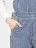 Lee overalls denim overalls large size unisex LM7254-2104 hickory XL