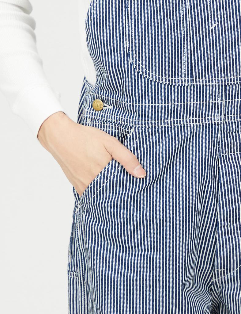Lee overalls denim overalls large size unisex LM7254-2104 hickory XL