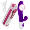 Multifunctional G-Spot and Clitoral Dildo Vibrator with 20 Vibrations Rechargeable and Very Quiet Female Sex Toy Adult Product