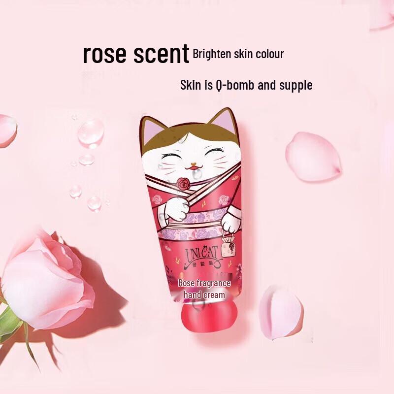 UNI CAT Rose Scented Hydrating Hand Cream 40ml
