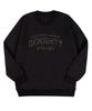 BEMIGHTY Camu Lettering Oversized Brushed Sweatshirt [Melan Grey]