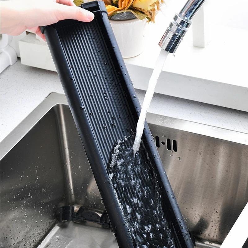 Органайзер для кухонных тарелок Регулируемая полка для хранения тарелок Пластиковые держатели для крышек кастрюль Держатель для сушки посуды Кухонные принадлежности