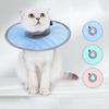 Soft Cat Cone Collar Adjustable Recovery Cone for Small Large Cats After Surgery To Stop Licking And Scratch Waterproof Protective E Collar for Wound