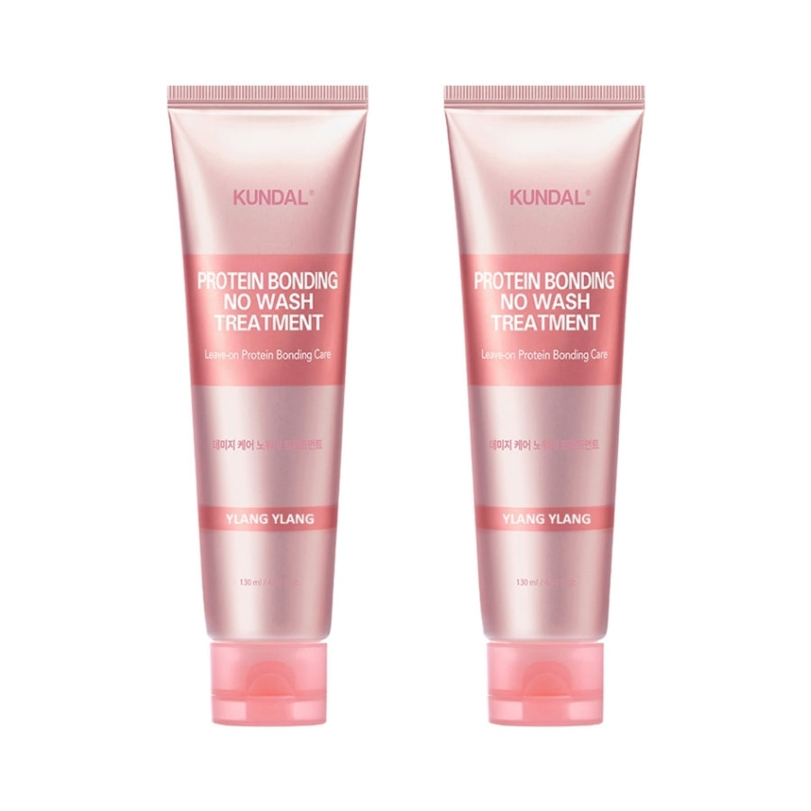 Kundal Protein Bonding Не требующее мытья средство для волос Иланг-иланг 130 мл * 1 шт./2 шт.