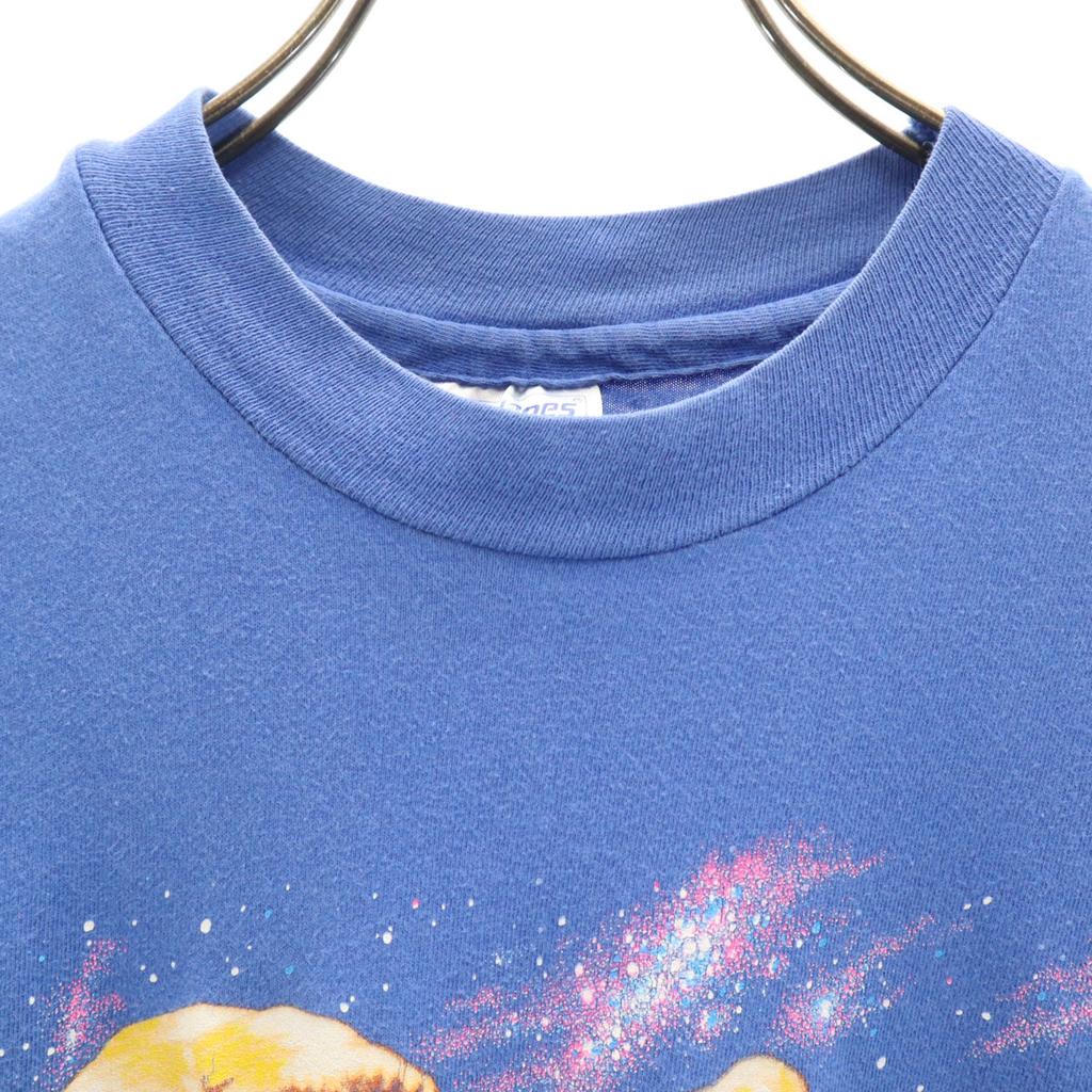 HANES 80s 90s Old USA Made Universal Studios Hollywood Short Sleeve Single Stitch T-shirt Men's Used