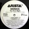 12-дюймовая пластинка MONICA  The First Night ADP3507 ARISTA 1998 США СоулФанк Б/У