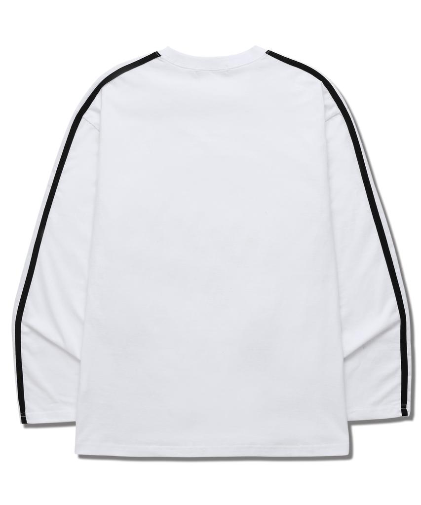 VANNWORKS Blockcore Emblem Sleeve Tape Long Sleeve (Vls0072) White