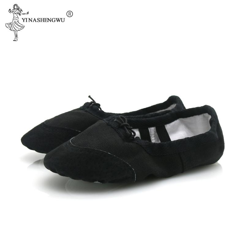Девочки Дети Пуанты Танцевальные тапочки Высококачественная обувь для тренировок балерин для балета 5 цветов Профессиональная обувь для балерины