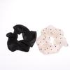 Women Oversized Scrunchies  Dot Point Mesh Hair Rope Large Fabric Elastic Hair Band Ponytail Holder Headwear