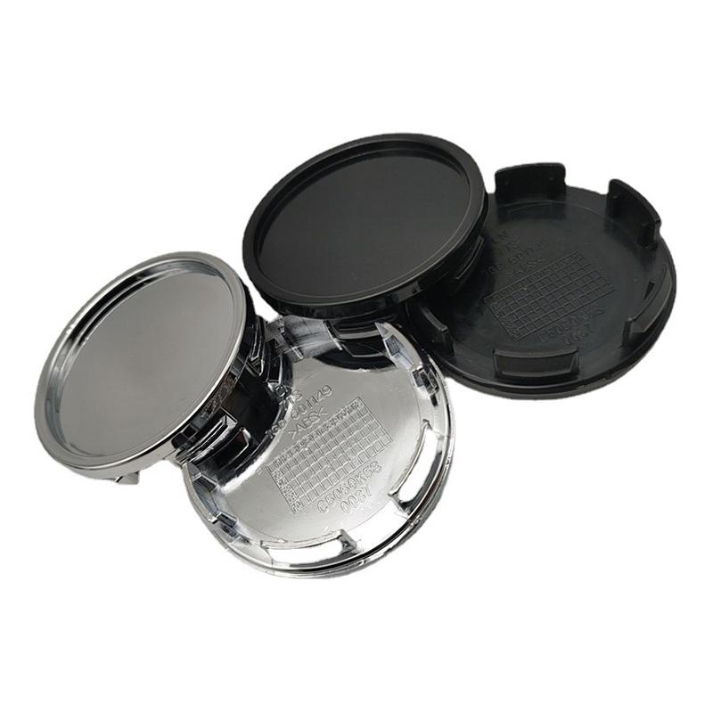 4Pcs 58Mm Abs Wheel Center Cap Hub Cover Car Wheel Tire Rims Center Hub Caps