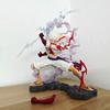 One Piece Статуэтка Луффи Гир 5 Ника Аниме Фигурка Настольная Игрушка Подарок для Мальчиков 28см Гаражные Наборы