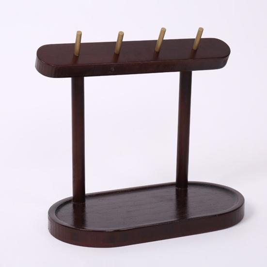 Деревянная стойка для хранения ключей в деревенском стиле для дома и офиса, настольный органайзер для ключей, крючок, многоцелевой держатель для брелоков, украшение для ювелирных изделий и мелочей