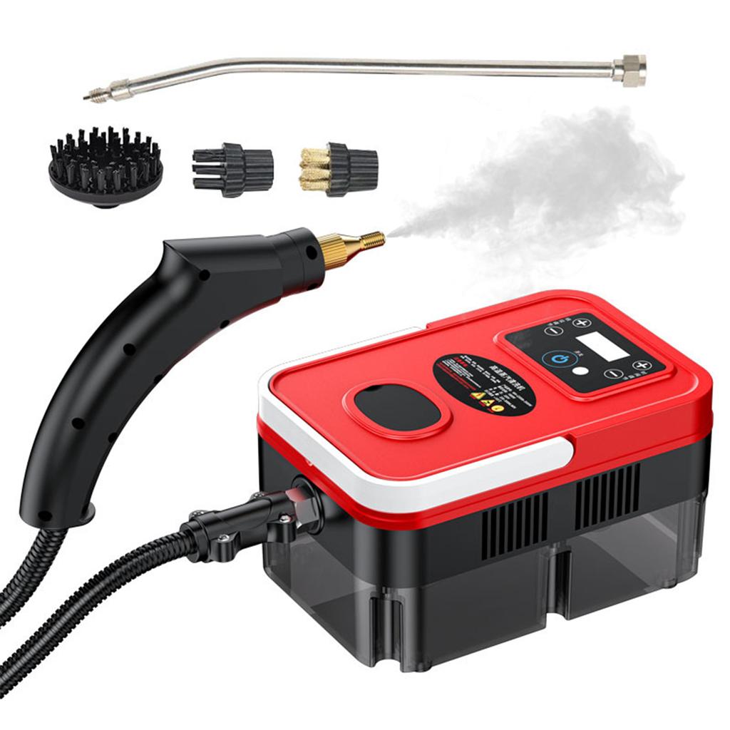 Handheld Multi-surface Steam Cleaner with 4pcs Accessories Touch Screen 6 Levels Adjustable 15s